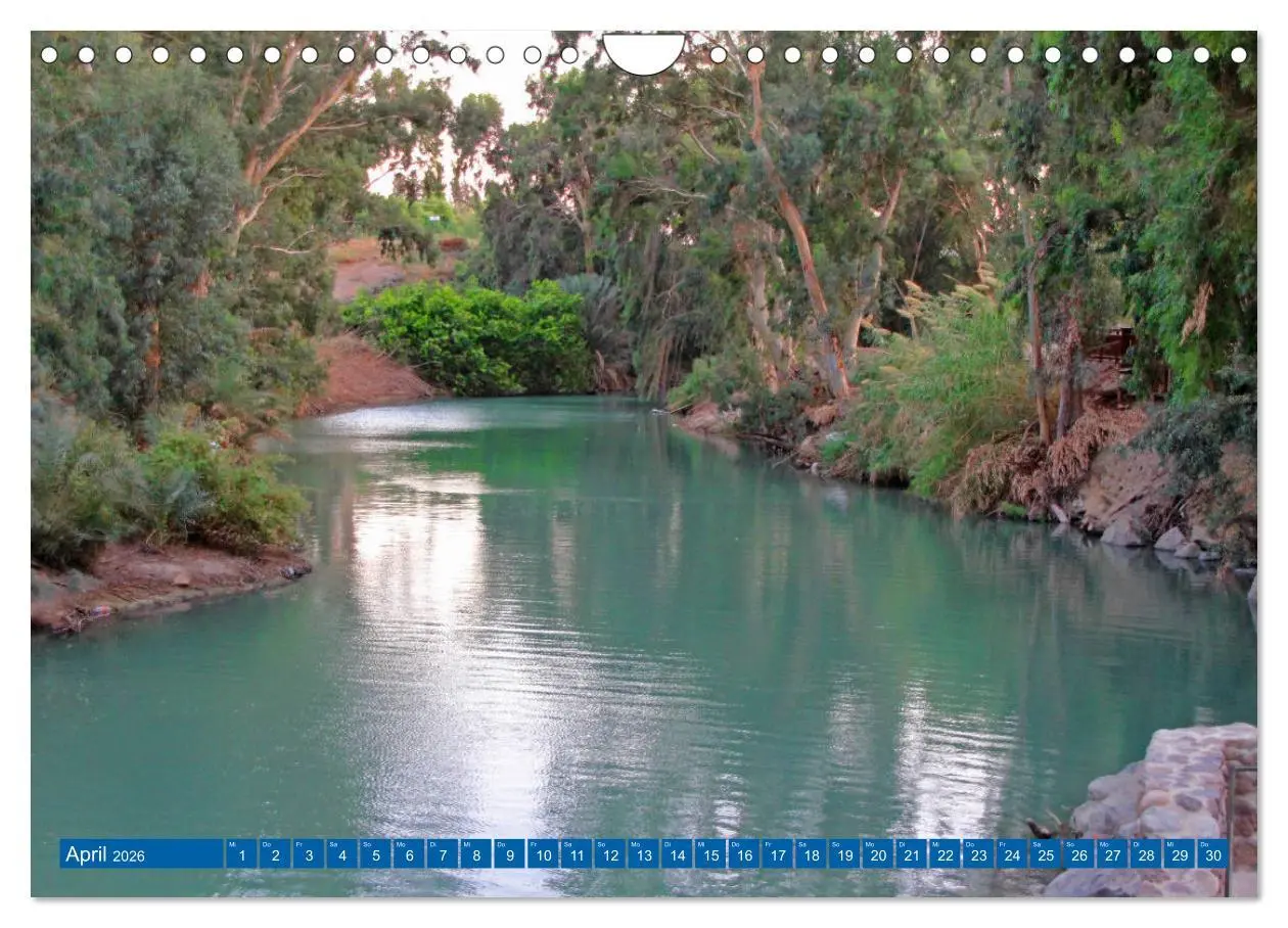 Bild: 9783457818152 | See Genezareth und Jordan-Fluss. Orte der Bibel (Wandkalender 2026...