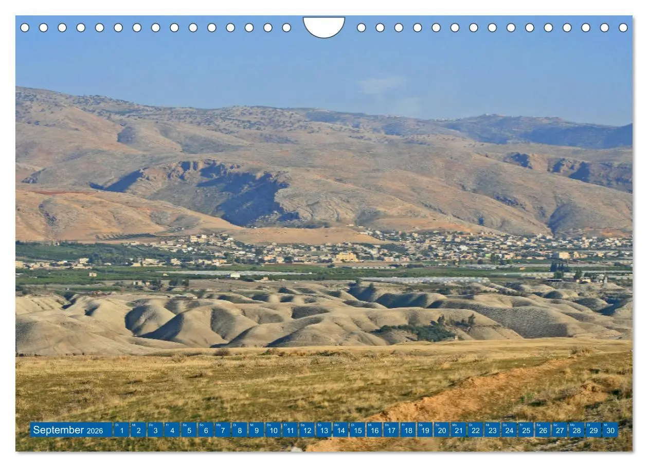 Bild: 9783457818152 | See Genezareth und Jordan-Fluss. Orte der Bibel (Wandkalender 2026...