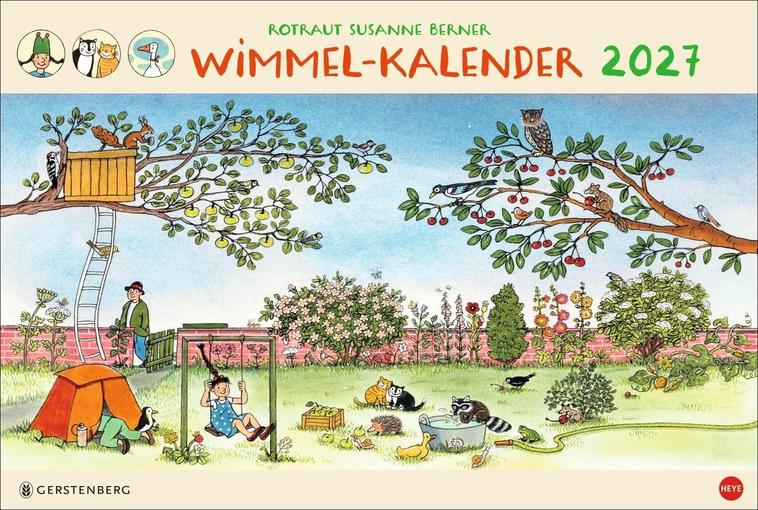 Cover: 9783756418152 | R.S. Berner Wimmel-Kalender 2027 | Rotraut Susanne Berner | Kalender