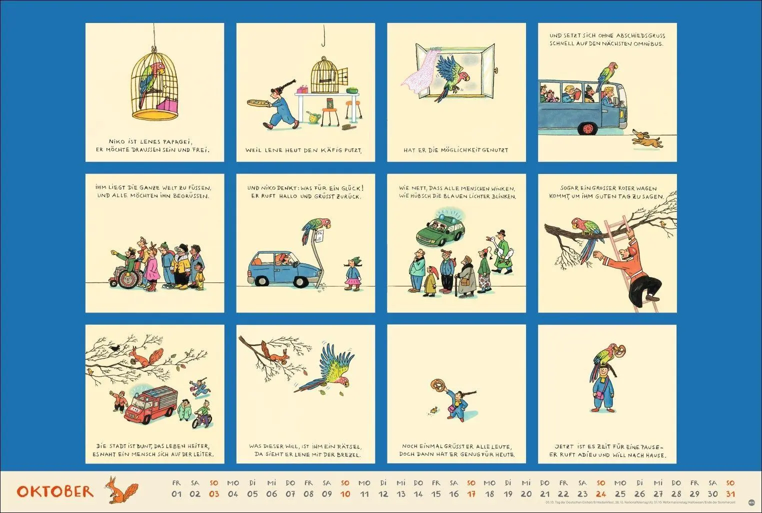 Bild: 9783756418152 | R.S. Berner Wimmel-Kalender 2027 | Rotraut Susanne Berner | Kalender
