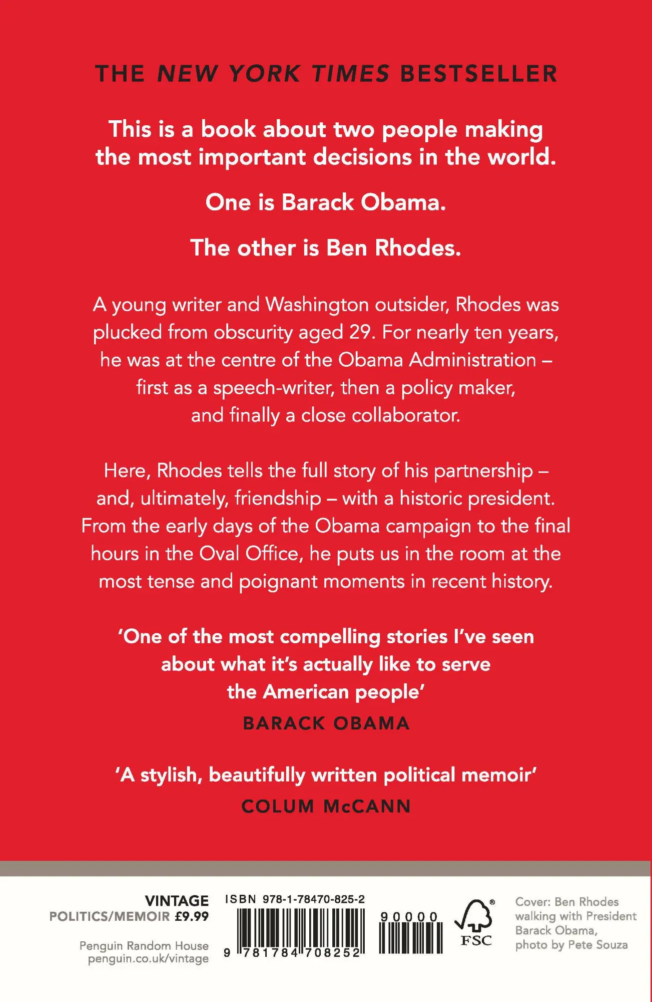 Rückseite: 9781784708252 | The World As It Is | Inside the Obama White House | Ben Rhodes | Buch