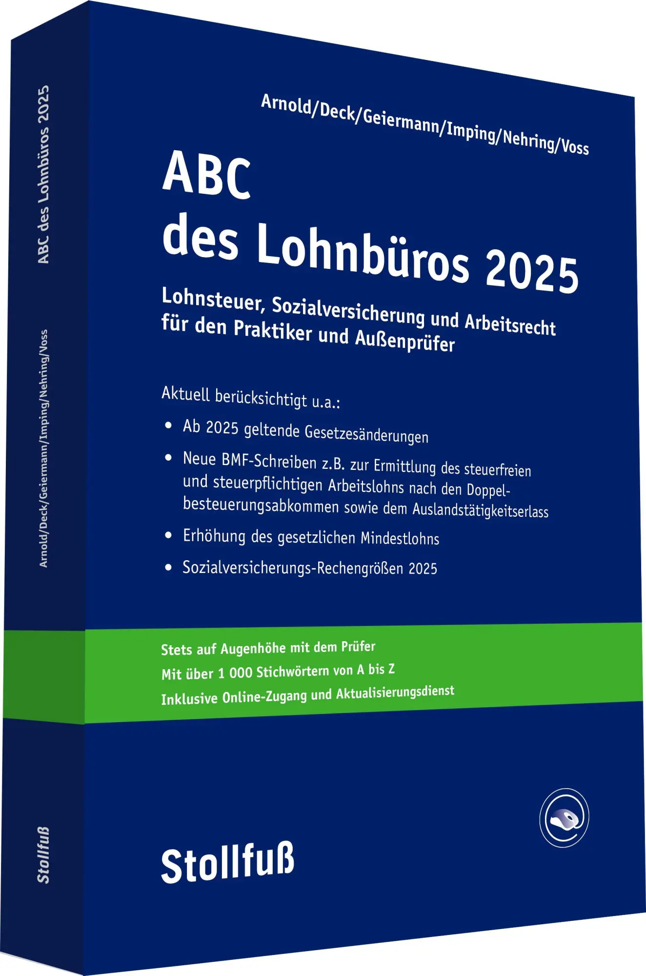 Cover: 9783083278252 | ABC des Lohnbüros 2025 | Andreas Imping (u. a.) | Taschenbuch | 2025