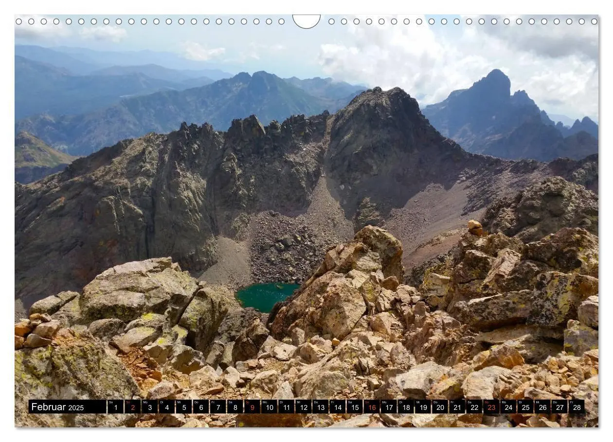Bild: 9783435338252 | Korsikas wilder Norden. GR20 Impressionen (Wandkalender 2025 DIN A3...