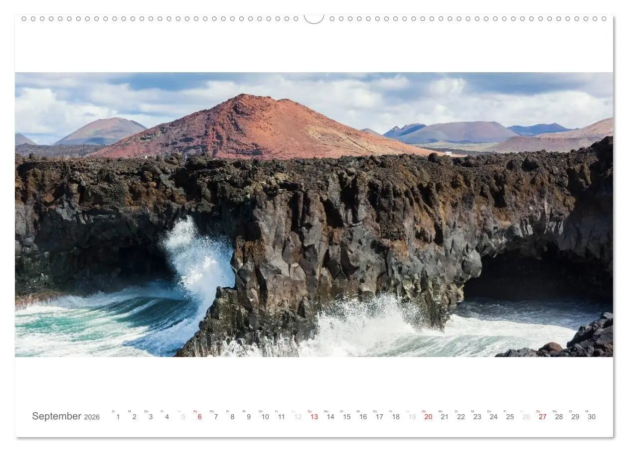 Bild: 9783457978252 | Lanzarote - Insel der Feuerberge (Wandkalender 2026 DIN A2 quer),...