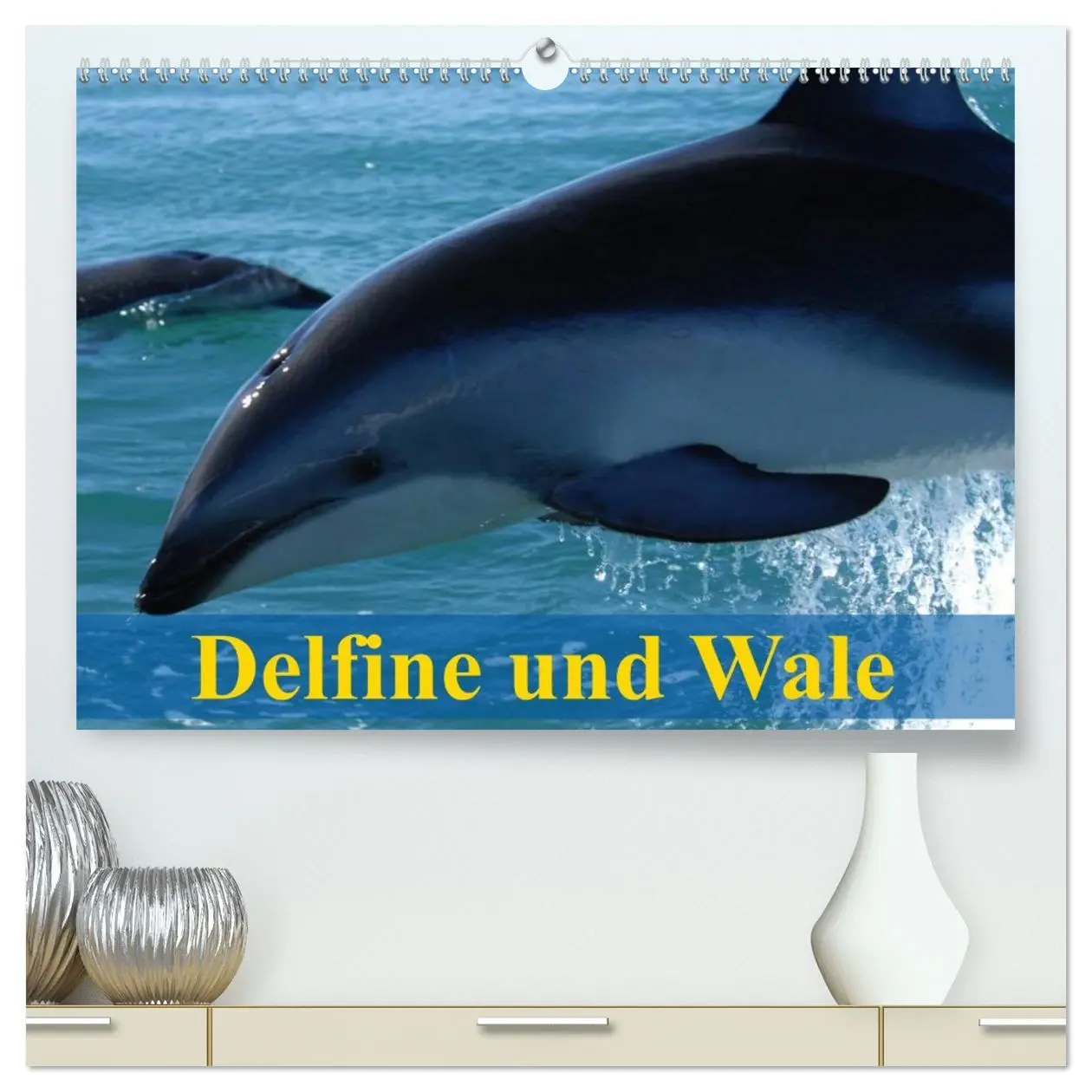 Cover: 9783516138252 | Delfine und Wale (hochwertiger Premium Wandkalender 2026 DIN A2...