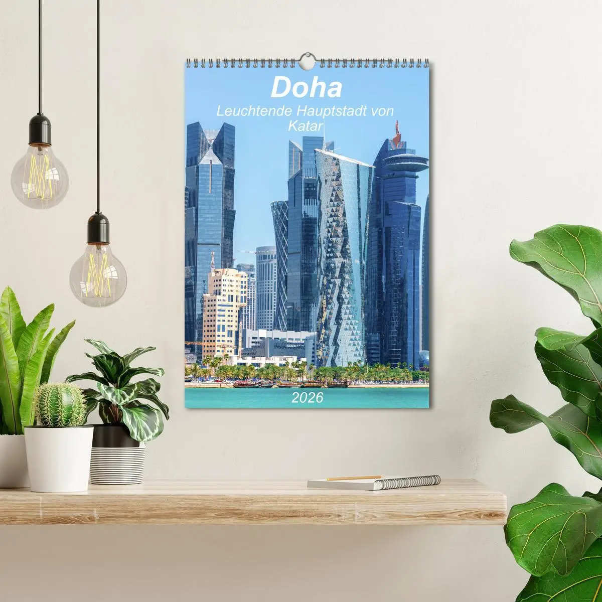 Bild: 9783516378252 | Doha Leuchtende Hauptstadt von Katar (Wandkalender 2026 DIN A3...