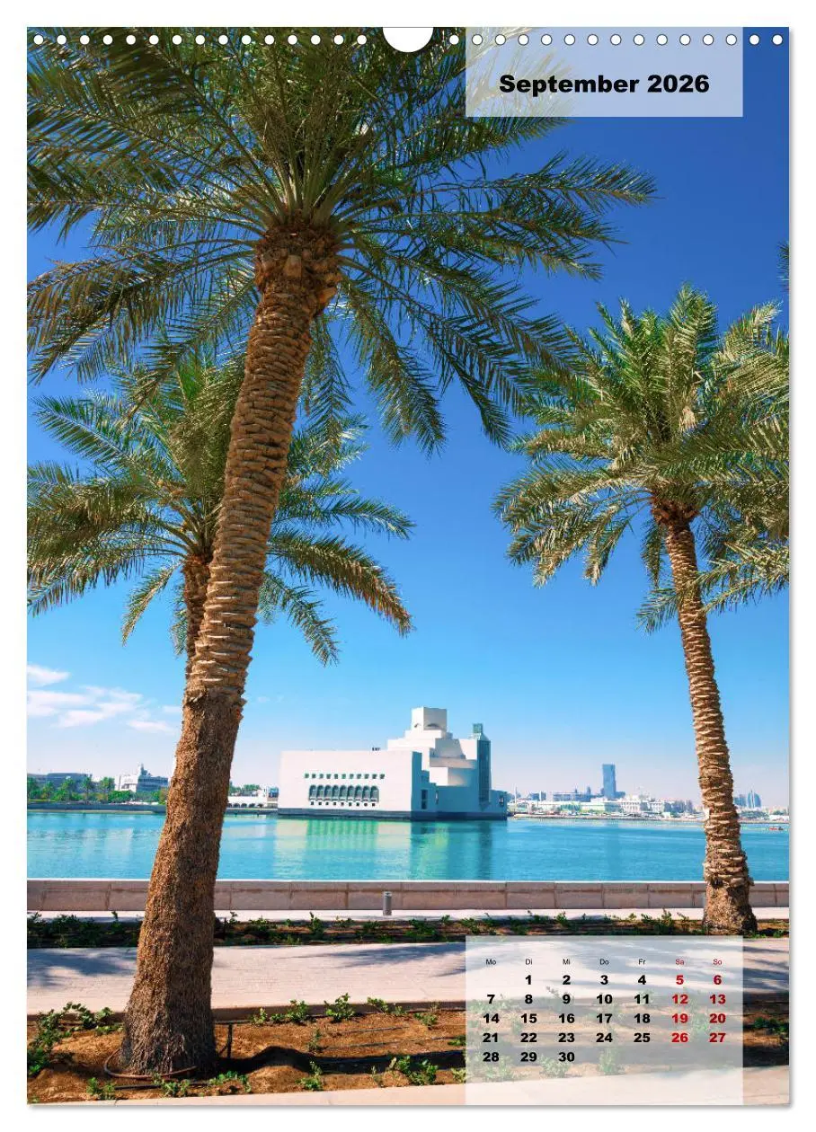 Bild: 9783516378252 | Doha Leuchtende Hauptstadt von Katar (Wandkalender 2026 DIN A3...