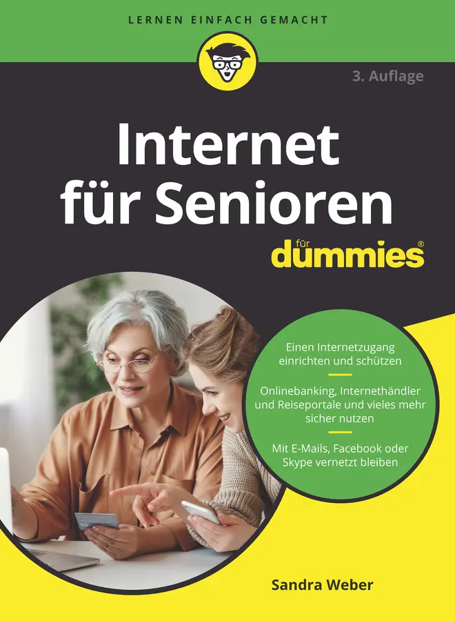 Cover: 9783527718252 | Internet für Senioren für Dummies | Sandra Weber | Taschenbuch | 2021