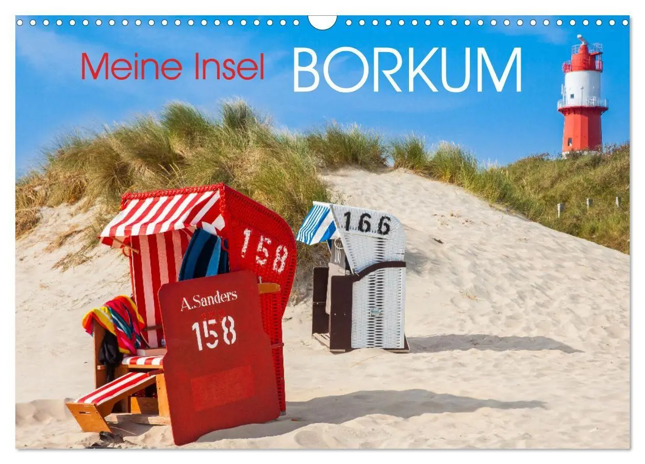 Cover: 9783569398252 | Meine Insel Borkum (Wandkalender 2027 DIN A3 quer), CALVENDO...