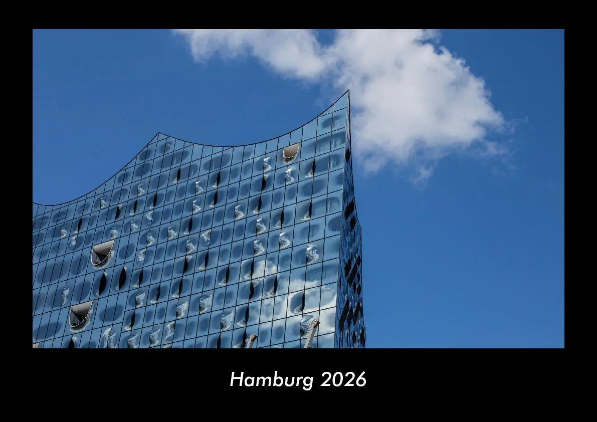 Cover: 9783695408252 | Hamburg 2026 Fotokalender DIN A3 | Tobias Becker | Kalender | Deutsch
