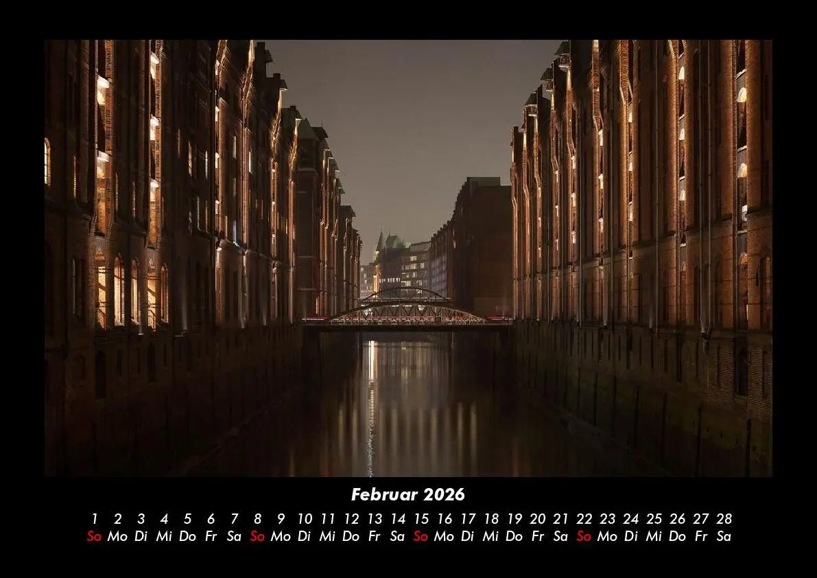 Bild: 9783695408252 | Hamburg 2026 Fotokalender DIN A3 | Tobias Becker | Kalender | Deutsch