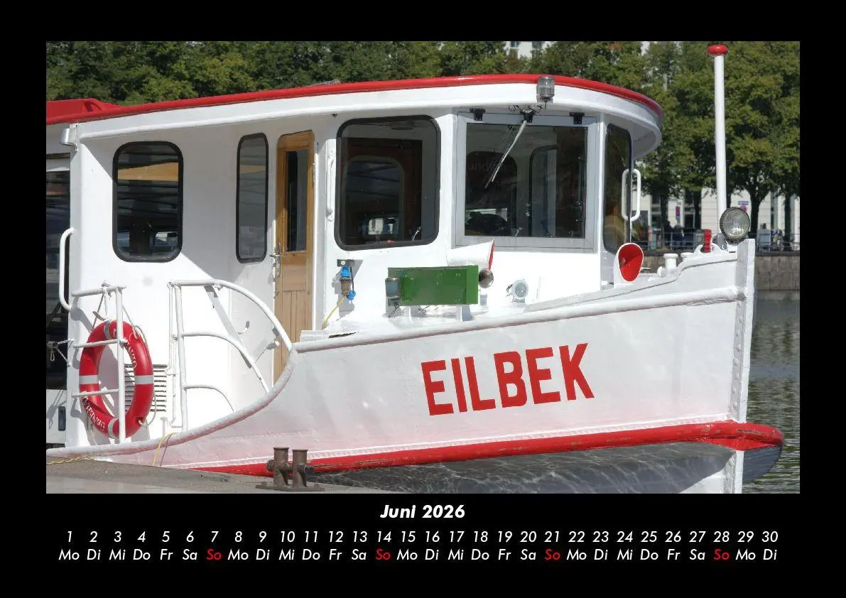 Bild: 9783695408252 | Hamburg 2026 Fotokalender DIN A3 | Tobias Becker | Kalender | Deutsch