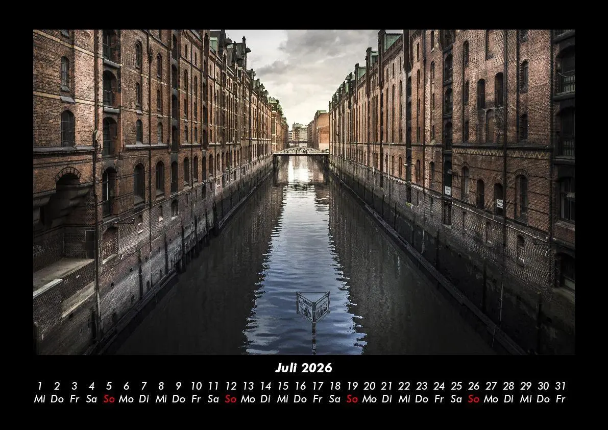 Bild: 9783695408252 | Hamburg 2026 Fotokalender DIN A3 | Tobias Becker | Kalender | Deutsch