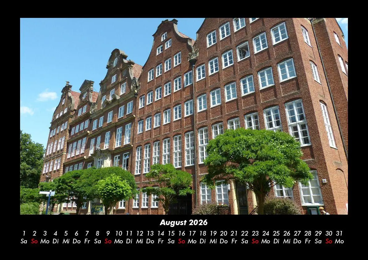 Bild: 9783695408252 | Hamburg 2026 Fotokalender DIN A3 | Tobias Becker | Kalender | Deutsch