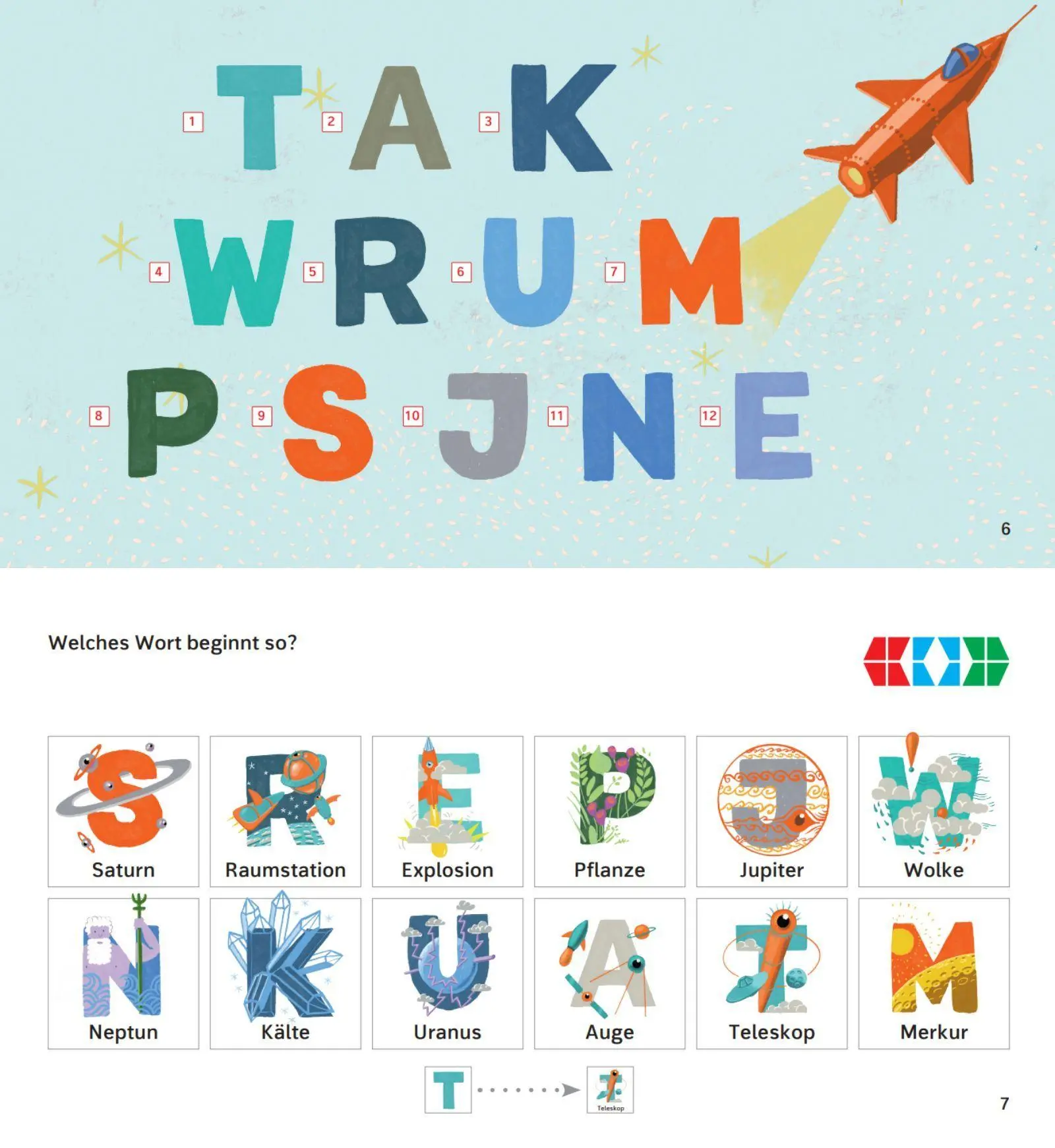 Bild: 9783072448352 | miniLÜK-Set. Vorschule/ 1. Klasse: WAS IST WAS WELTRAUM - Lesen,...