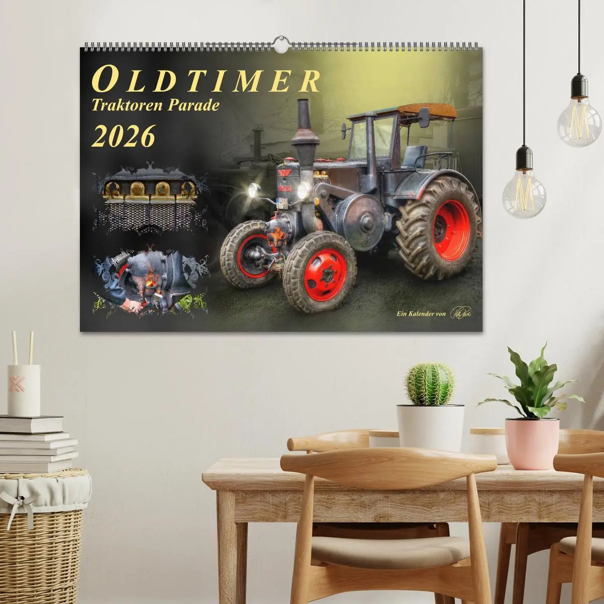 Bild: 9783516058352 | Oldtimer - Traktoren Parade (Wandkalender 2026 DIN A2 quer),...