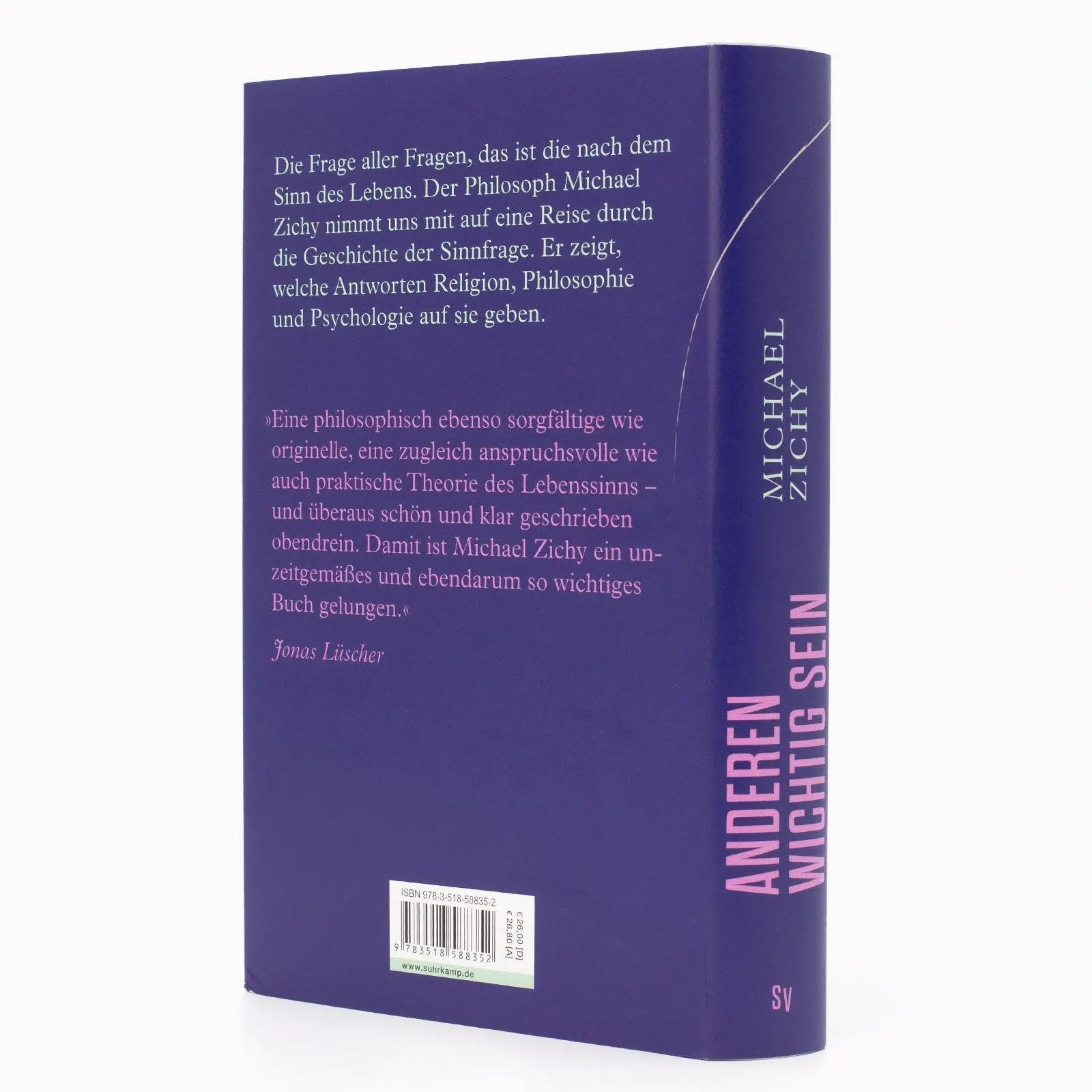 Bild: 9783518588352 | Anderen wichtig sein | Michael Zichy | Buch | 350 S. | Deutsch | 2025