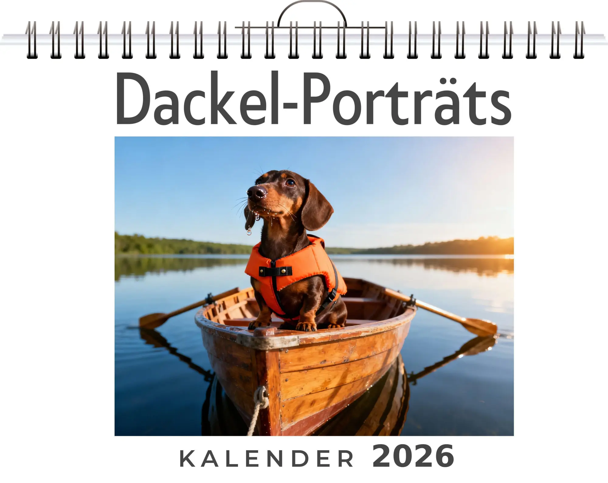 Cover: 9783695328352 | Dackel-Porträts | Elias Scholz | Kalender | Deutsch | 2026 | FlipFlop