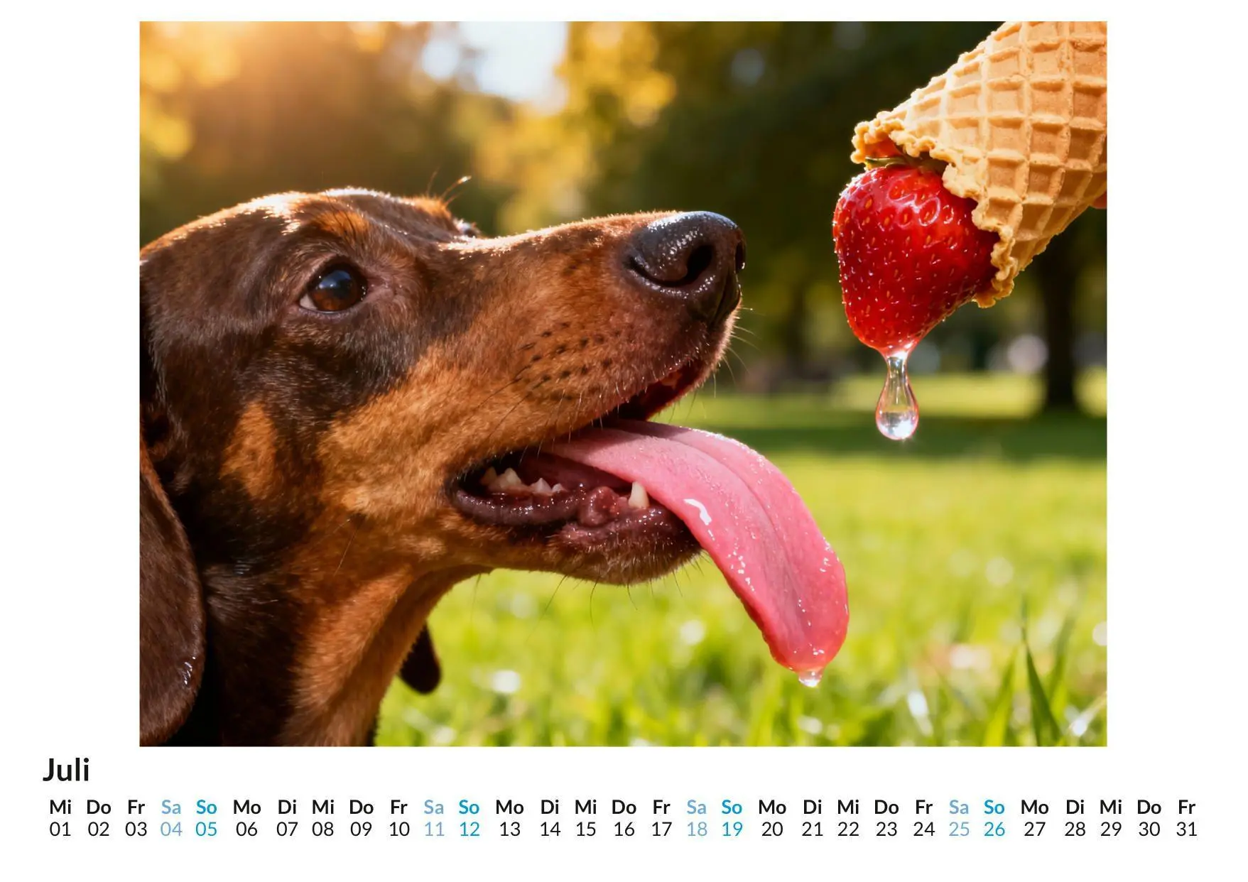 Bild: 9783695328352 | Dackel-Porträts | Elias Scholz | Kalender | Deutsch | 2026 | FlipFlop