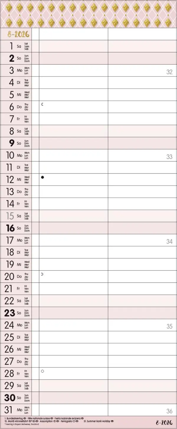 Bild: 9783731888352 | My Timer - Glamour your Time 2026 | Verlag Korsch | Kalender | 14 S.