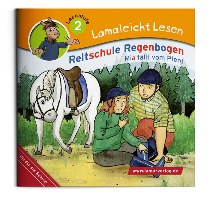 Cover: 9783867518352 | Lamaleicht Lesen, Reitschule Regenbogen | Mia fällt vom Pferd | Bülow