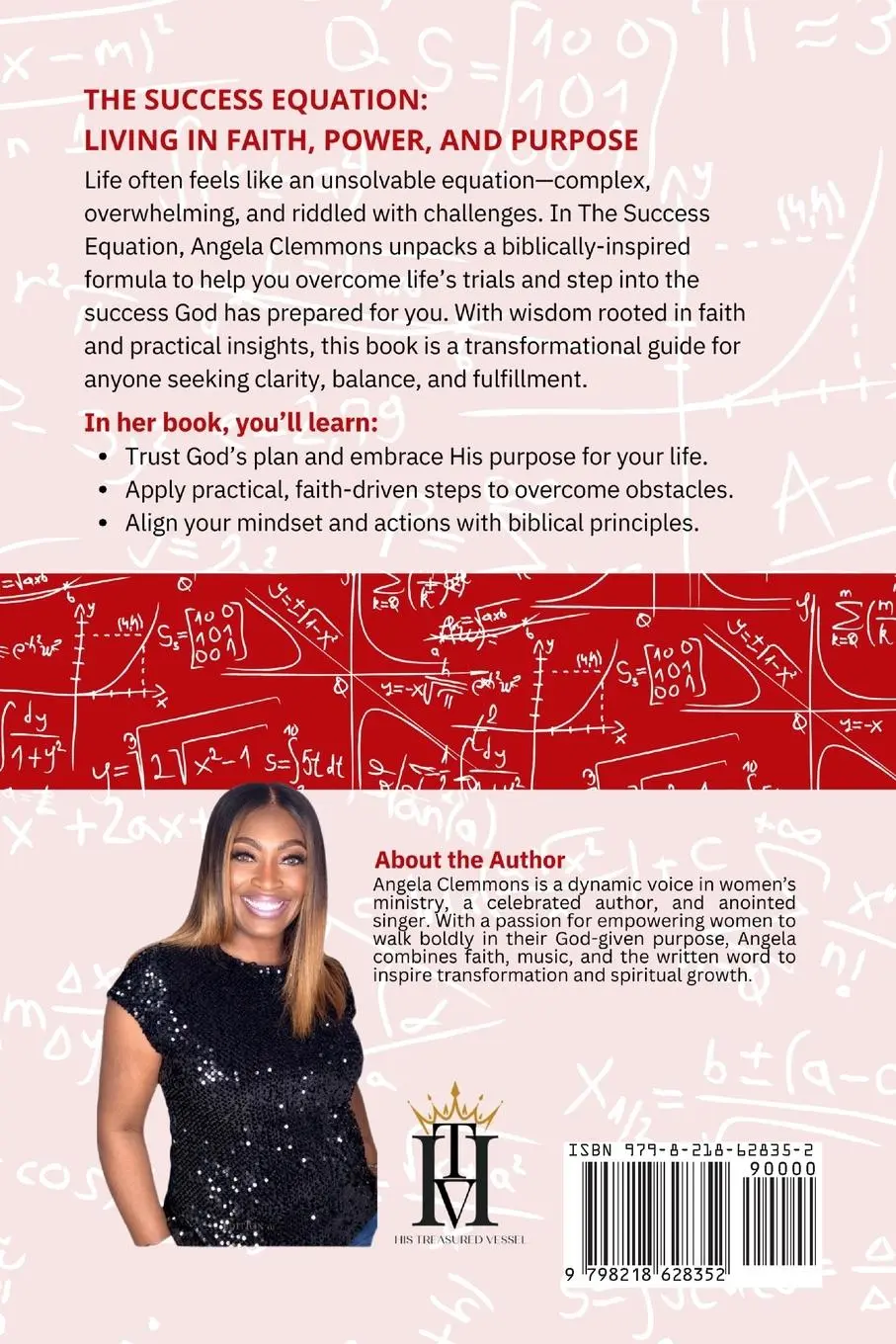 Rückseite: 9798218628352 | The Success Equation | Living in Faith, Power, and Purpose | Clemmons