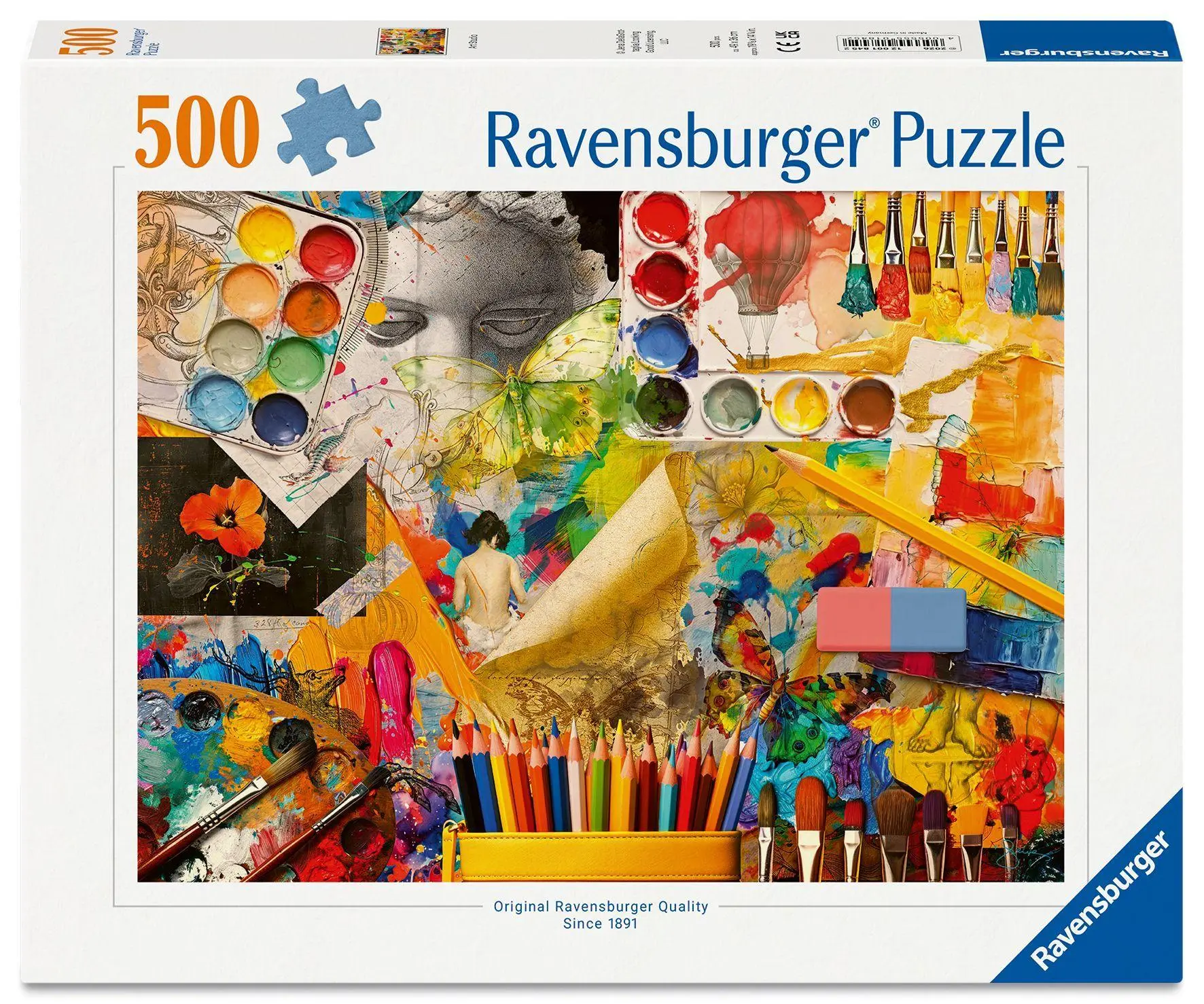 Cover: 4005555018452 | Erwachsenenpuzzle 500 Teile - Künstleratelier | Spiel | 12001845