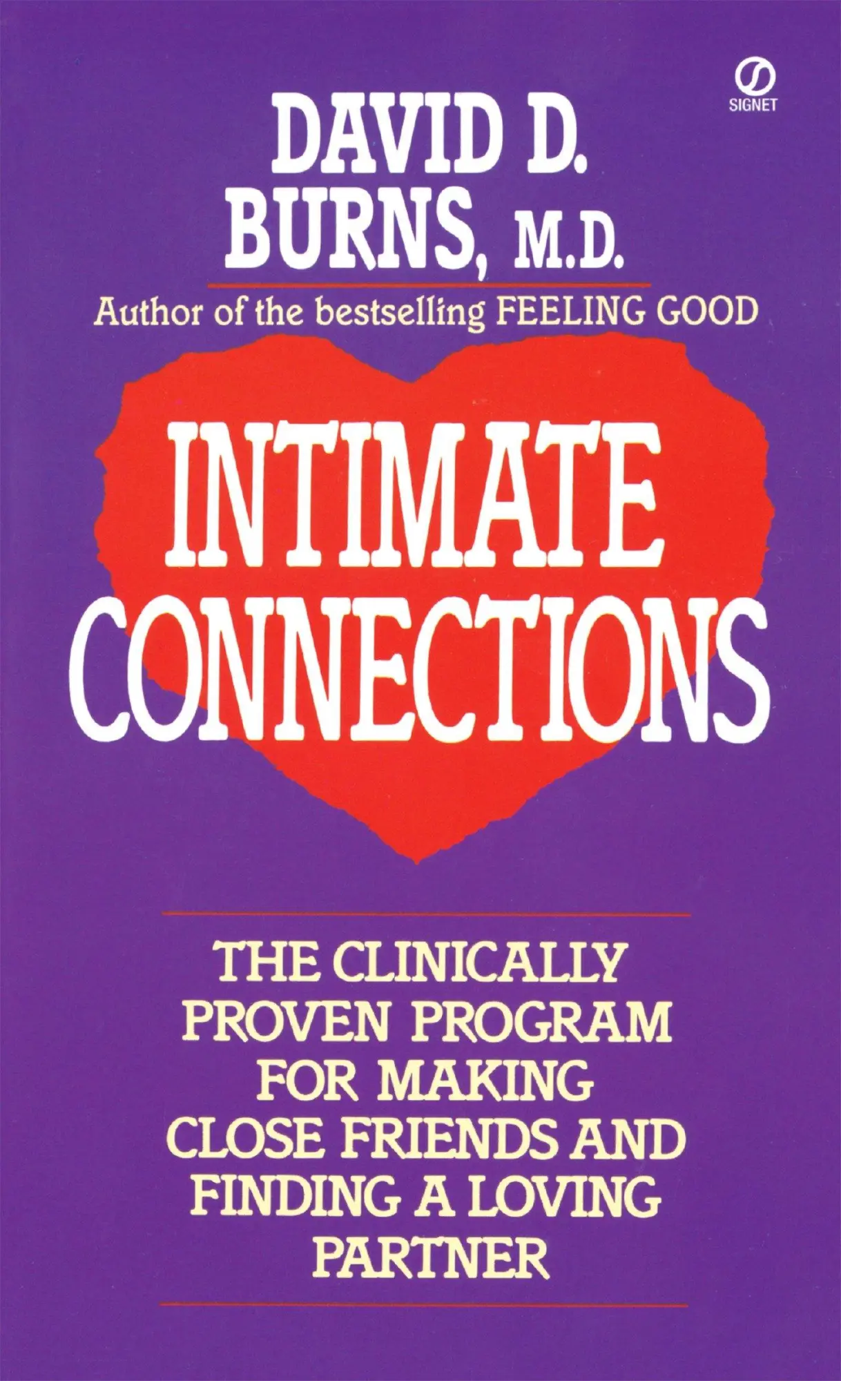 Cover: 9780451148452 | Intimate Connections | David D Burns | Taschenbuch | Englisch | 1985