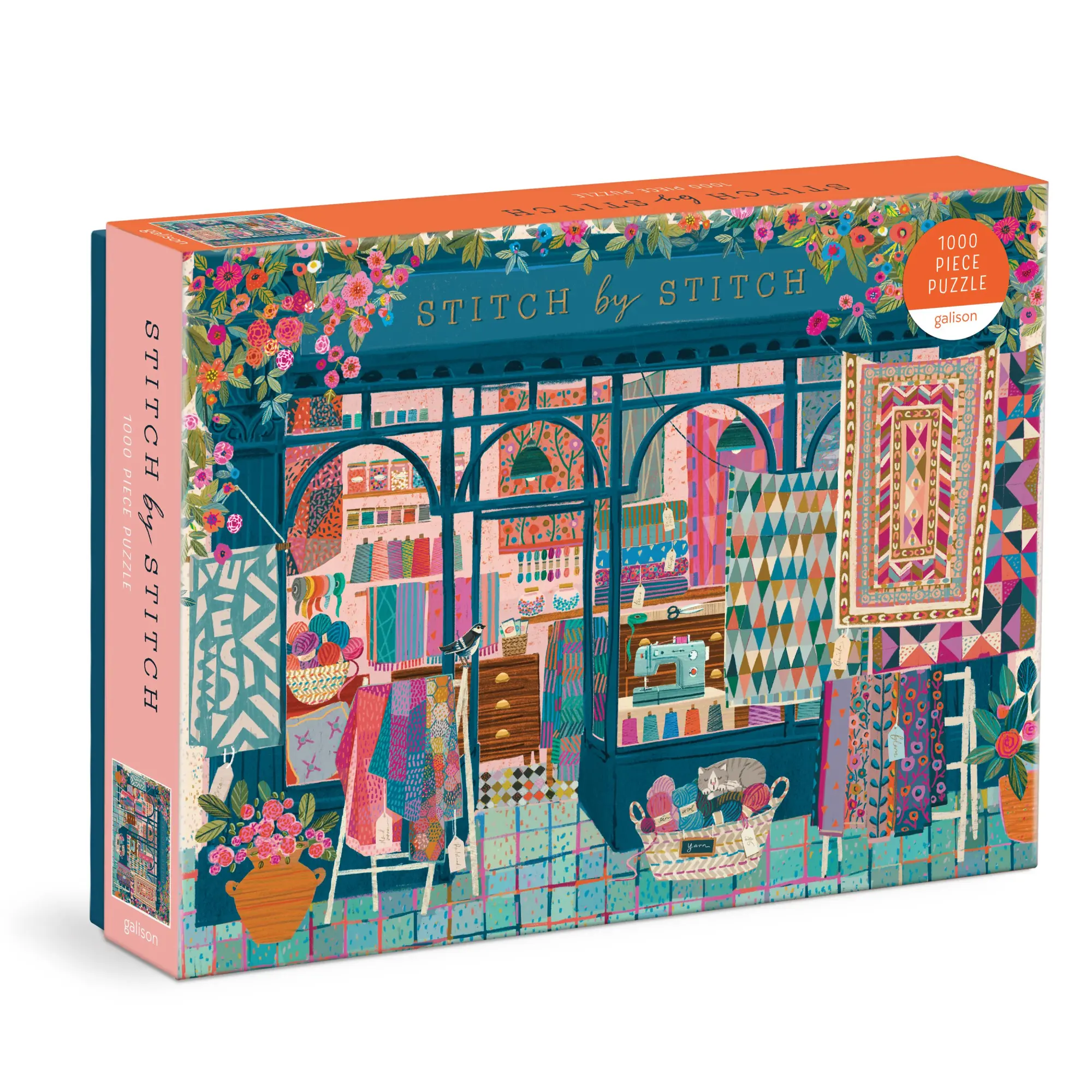 Cover: 9780735378452 | Stitch by Stitch 1000 Piece Puzzle | Victoria Ball | Spiel | Englisch