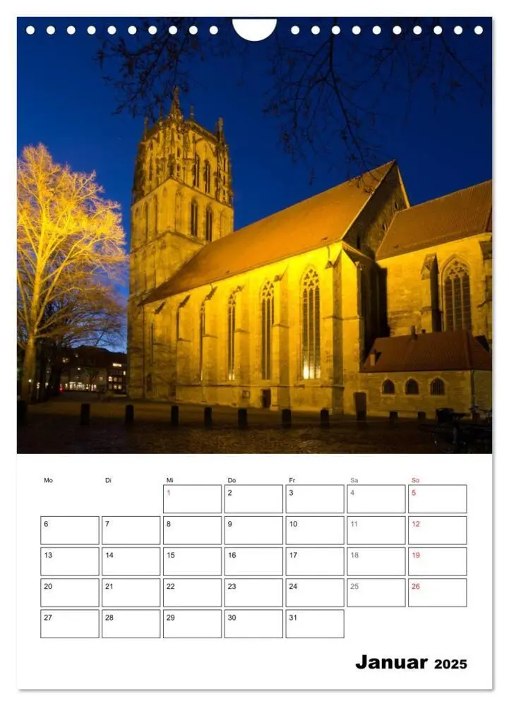Bild: 9783457028452 | Münster entdecken (Wandkalender 2025 DIN A4 hoch), CALVENDO...