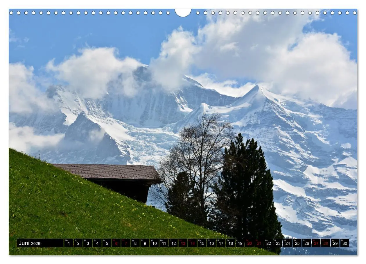 Bild: 9783457888452 | Bergmagie - Fotos aus dem Berner Oberland (Wandkalender 2026 DIN A3...