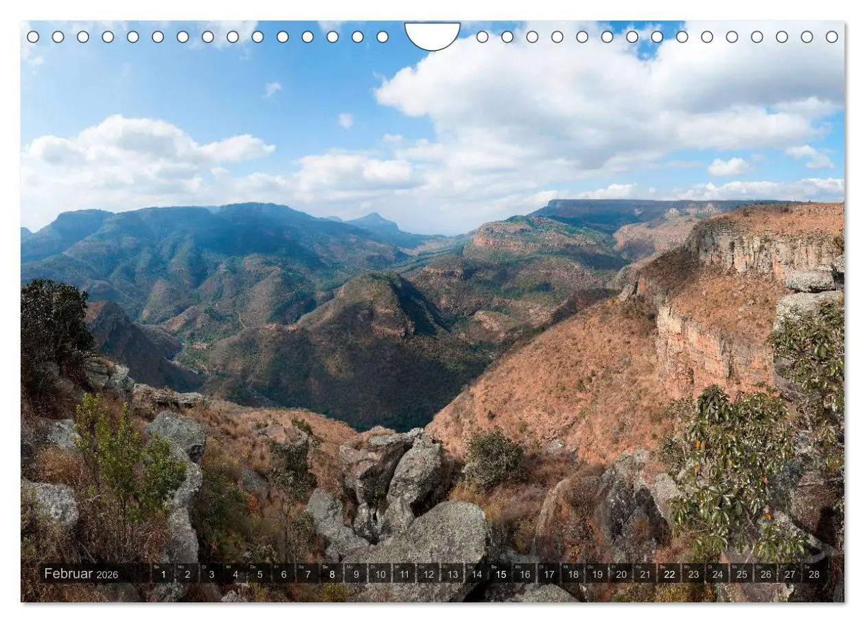 Bild: 9783516118452 | Südafrika - Die Landschaft (Wandkalender 2026 DIN A4 quer),...