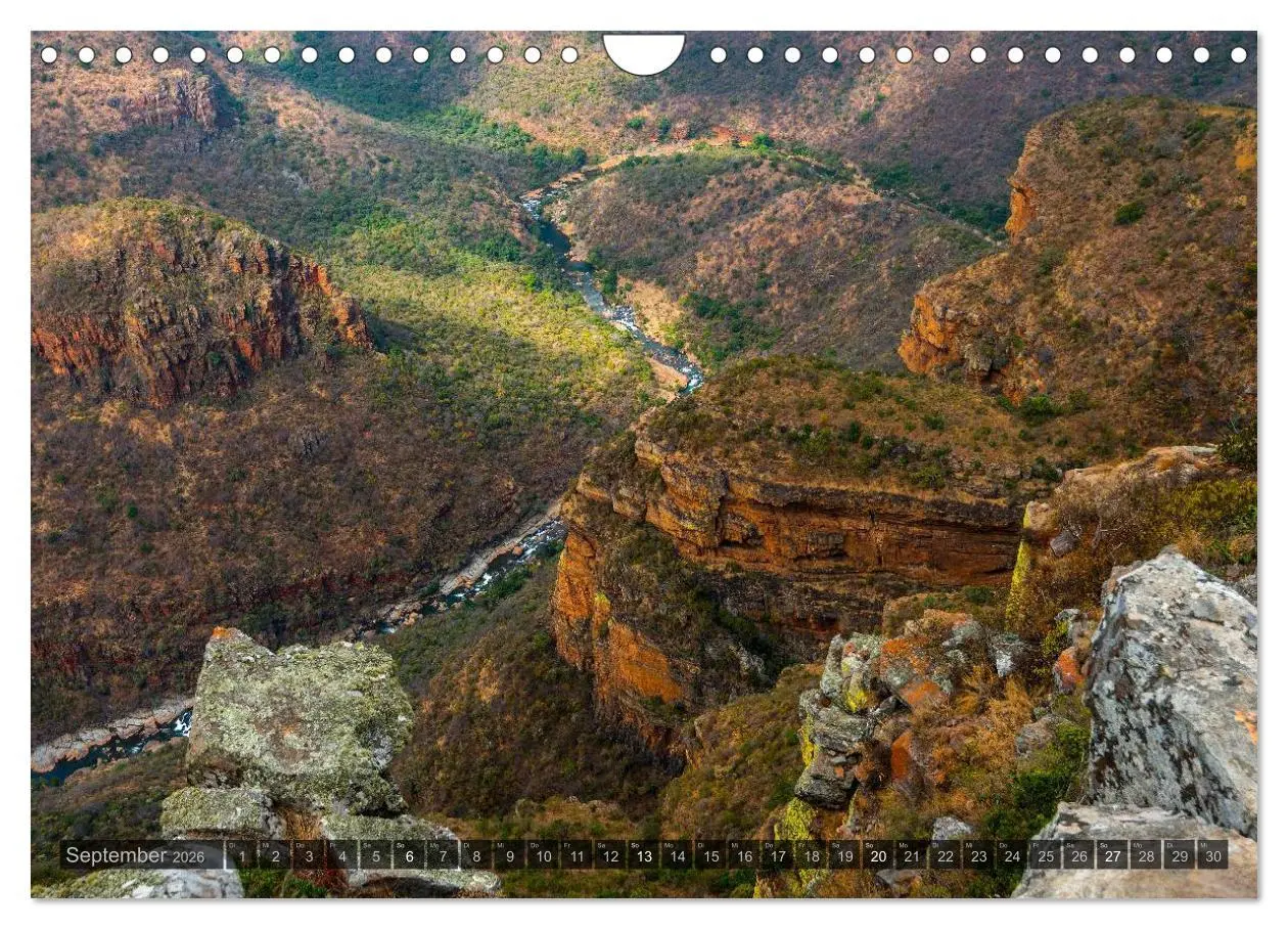 Bild: 9783516118452 | Südafrika - Die Landschaft (Wandkalender 2026 DIN A4 quer),...