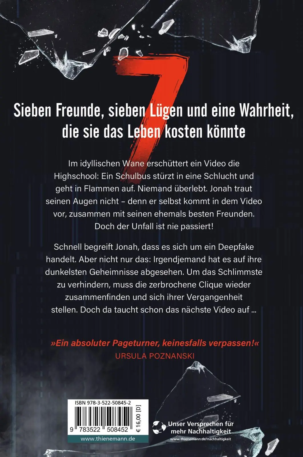 Rückseite: 9783522508452 | Seven Ways to Tell a Lie | Colin Hadler | Taschenbuch | 368 S. | 2025