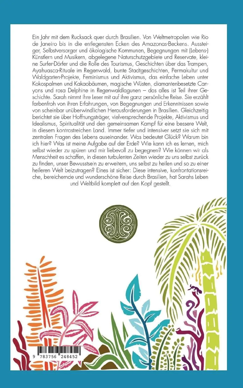 Rückseite: 9783756248452 | Dschungelgeflüster | Sarah Julika Schmidt | Taschenbuch | Paperback