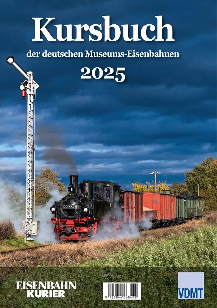 Cover: 9783844668452 | Kursbuch der deutschen Museums-Eisenbahnen - 2025 | Taschenbuch | 2025