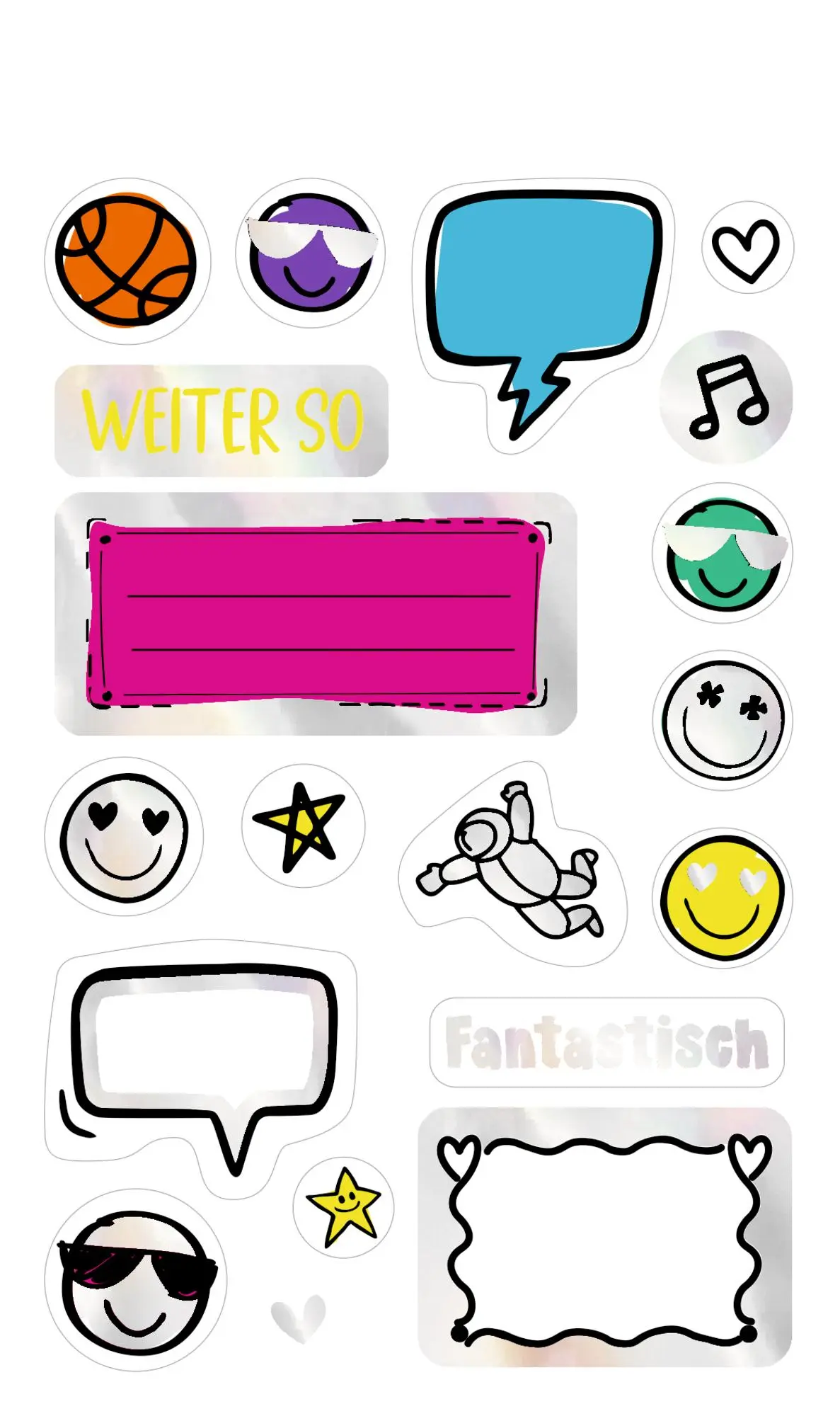 Bild: 4050003958552 | Sticker - Stickerspaß für die Schule | Stickerbogen mit 90 Stickern