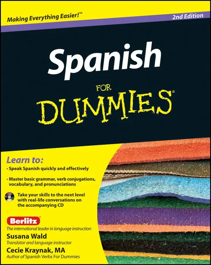 Cover: 9780470878552 | Spanish for Dummies | Susana Wald (u. a.) | Taschenbuch | Englisch