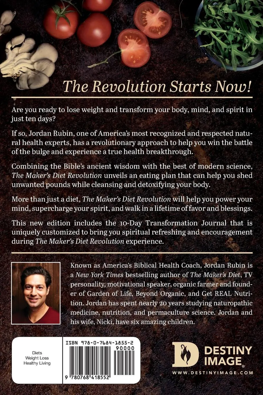 Rückseite: 9780768418552 | The Maker's Diet Revolution Revised | Jordan Rubin | Taschenbuch