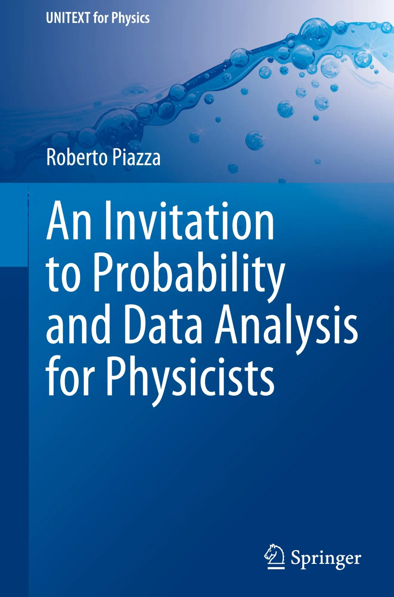 Cover: 9783031838552 | An Invitation to Probability and Data Analysis for Physicists | Piazza