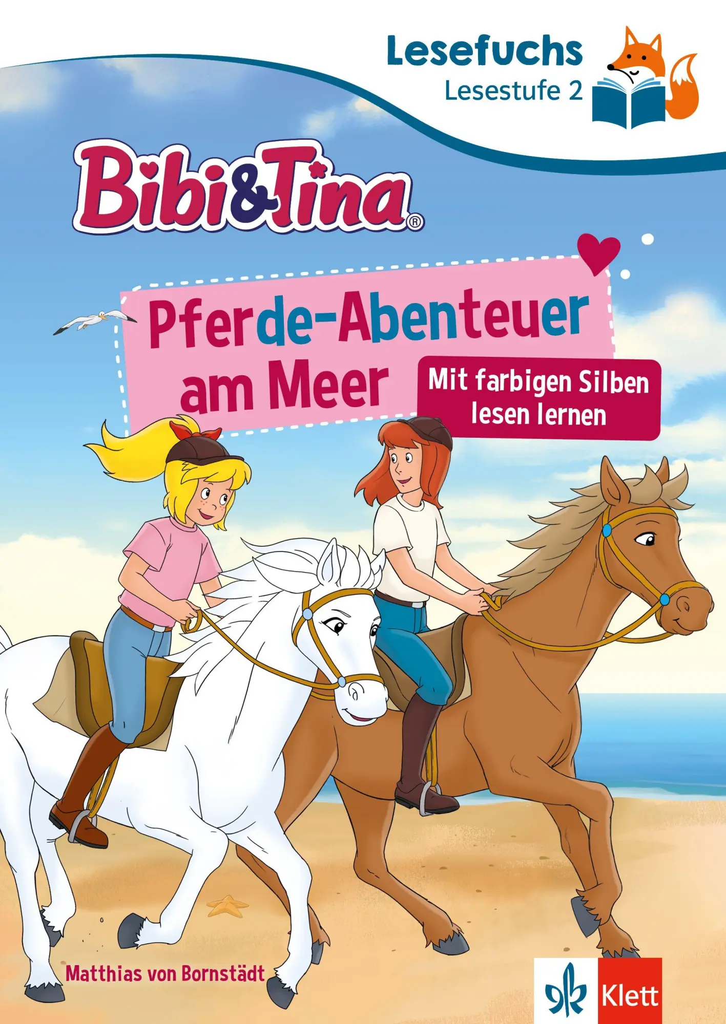 Cover: 9783129498552 | Lesefuchs Bibi &amp; Tina: Pferde-Abenteuer am Meer Lesestufe 2 | Buch