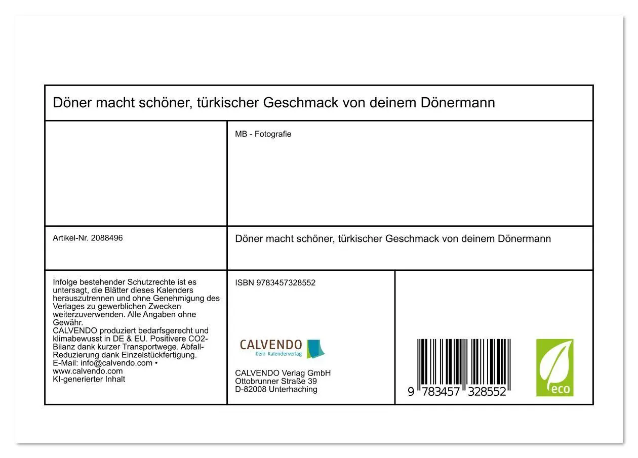 Bild: 9783457328552 | Döner macht schöner, türkischer Geschmack von deinem Dönermann...