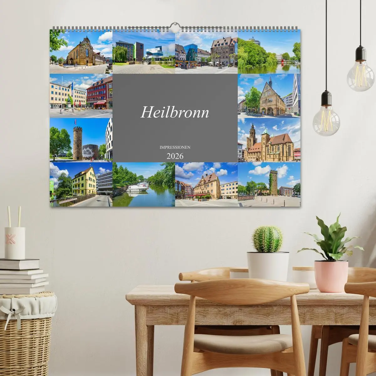 Bild: 9783457638552 | Heilbronn Impressionen (Wandkalender 2026 DIN A2 quer), CALVENDO...