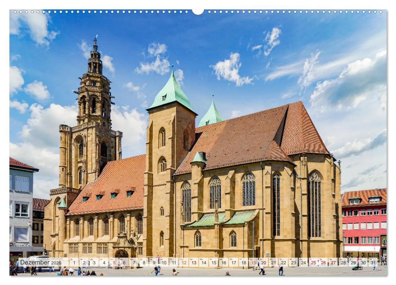 Bild: 9783457638552 | Heilbronn Impressionen (Wandkalender 2026 DIN A2 quer), CALVENDO...