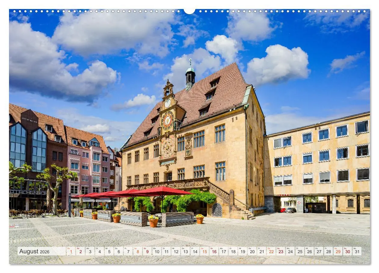 Bild: 9783457638552 | Heilbronn Impressionen (Wandkalender 2026 DIN A2 quer), CALVENDO...