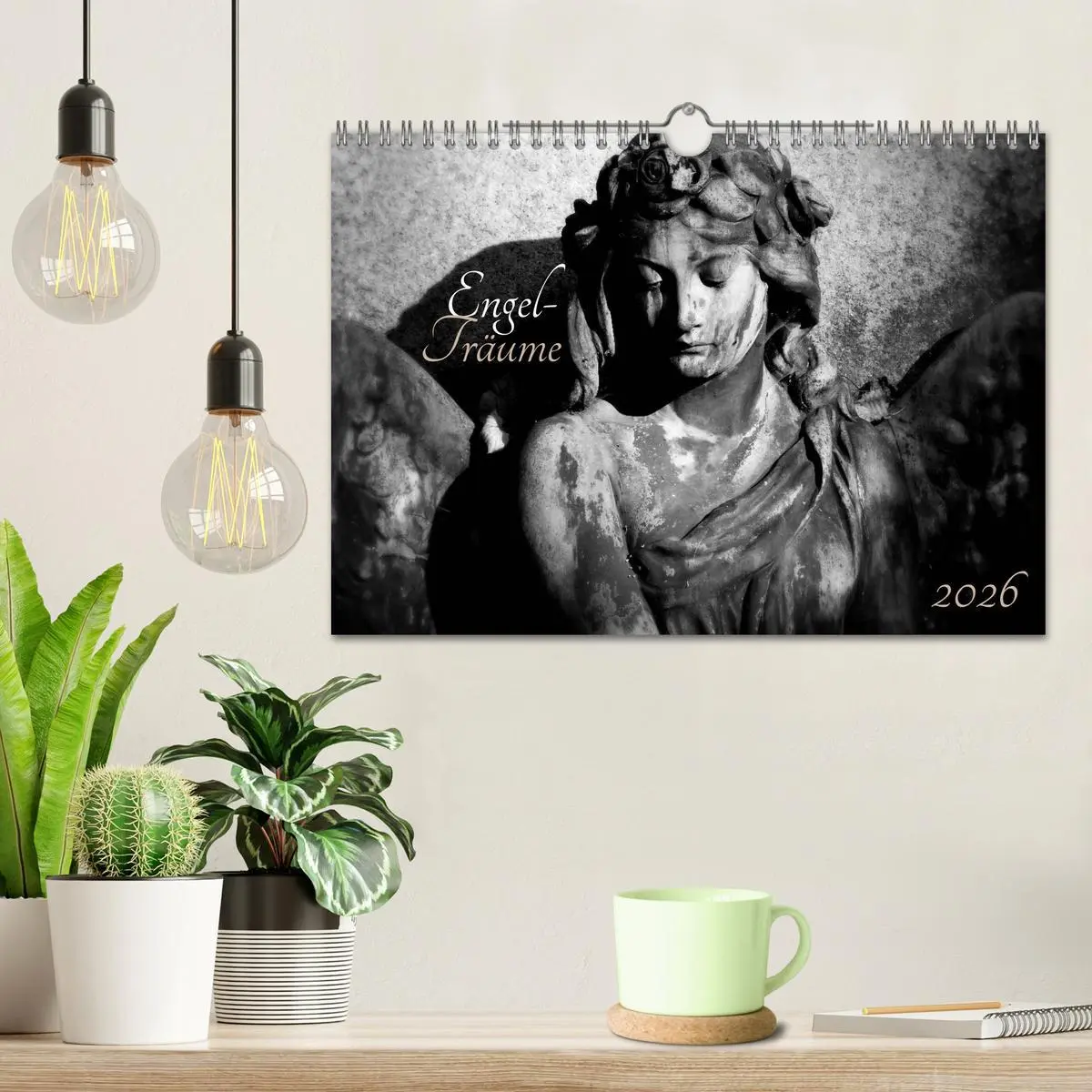 Bild: 9783516038552 | Engel-Träume (Wandkalender 2026 DIN A4 quer), CALVENDO Monatskalender