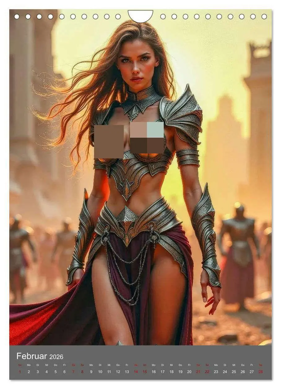 Bild: 9783516658552 | Wunderschöne Amazonen (Wandkalender 2026 DIN A4 hoch), CALVENDO...