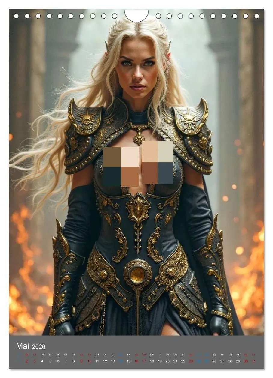 Bild: 9783516658552 | Wunderschöne Amazonen (Wandkalender 2026 DIN A4 hoch), CALVENDO...