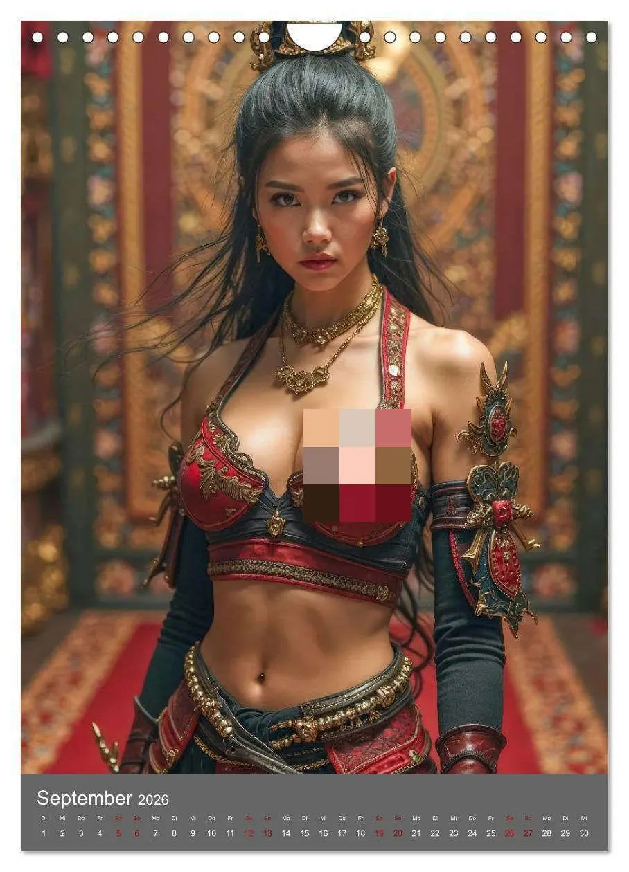 Bild: 9783516658552 | Wunderschöne Amazonen (Wandkalender 2026 DIN A4 hoch), CALVENDO...