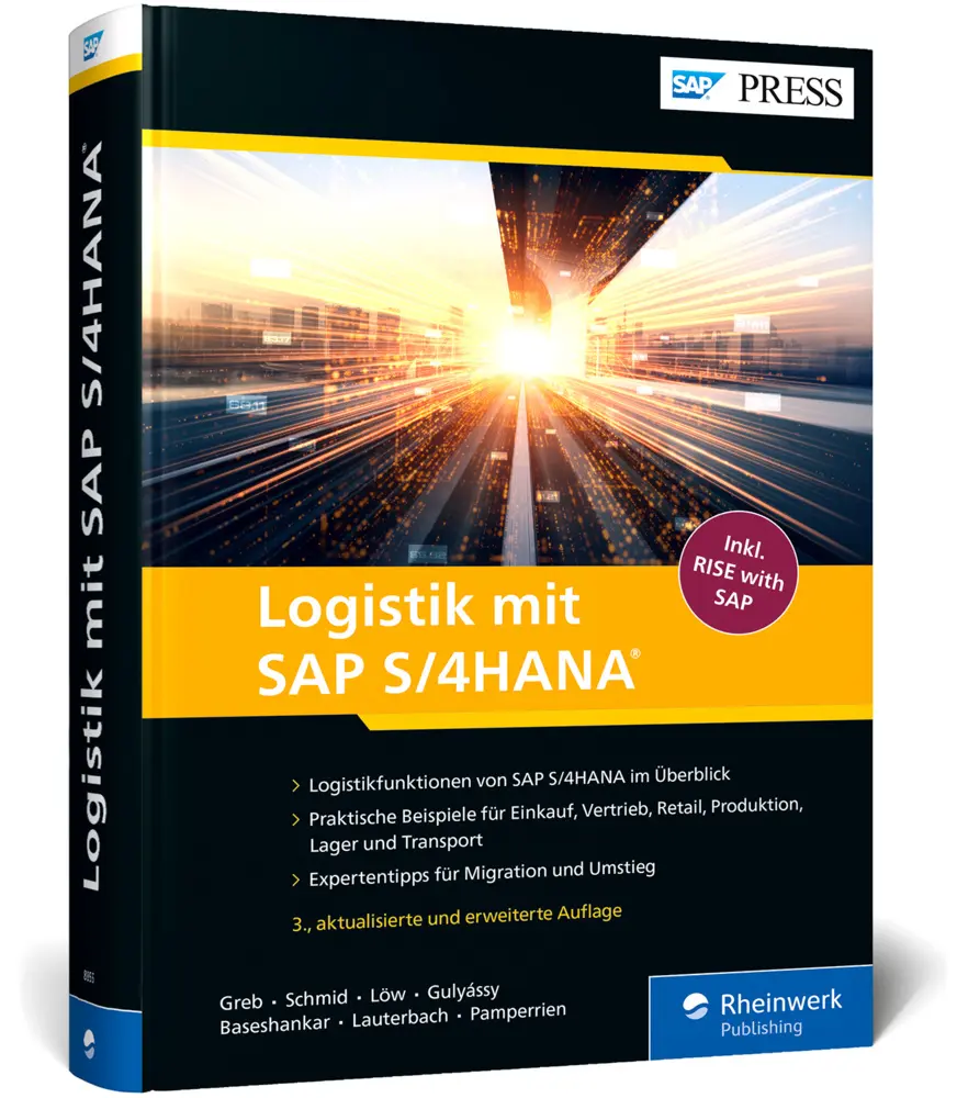Cover: 9783836288552 | Logistik mit SAP S/4HANA | Alexander Greb (u. a.) | Buch | Deutsch